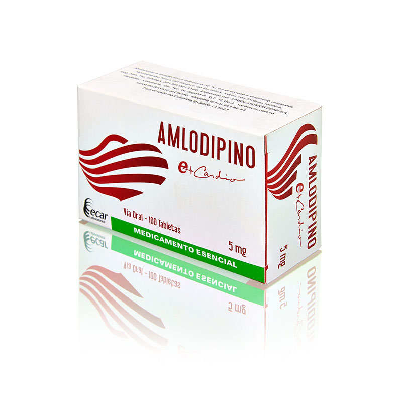 Amlodipino 5 Mg 100 Tabletas Ec - Imagen 2