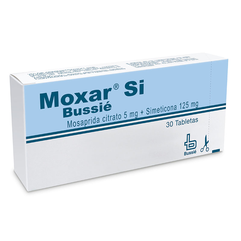 Moxar Si 5/125 Mg 30 Tabletas (A)(3%+)(Pae) - Imagen 2