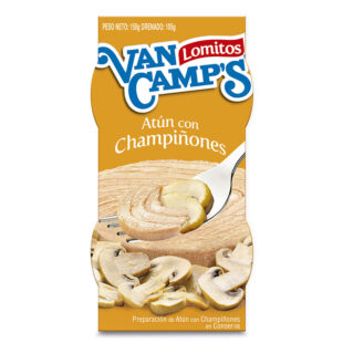 Atún Lomitos Champiñones 150 Gr 2 Unidades