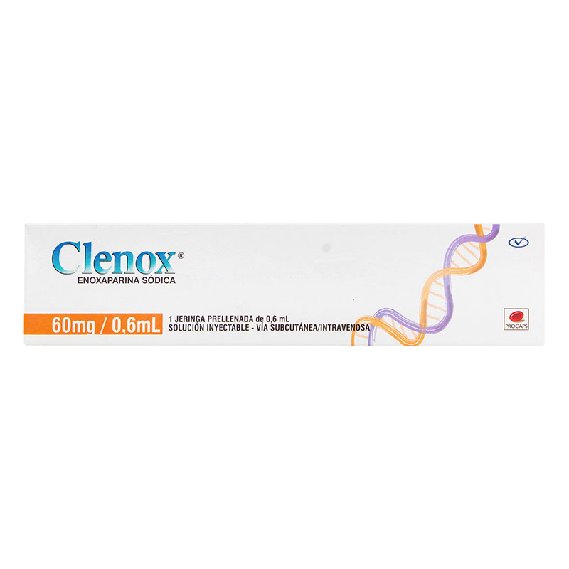 Clenox 60 Mg 1 Jeringa Prellenada (E) - Imagen 2