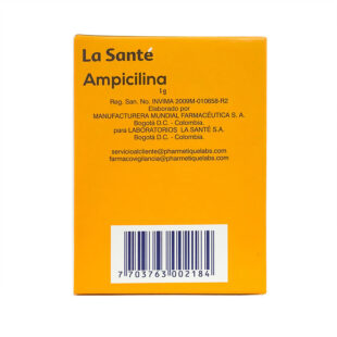 Ampicilina 1 Gr 100 Tabletas Ls