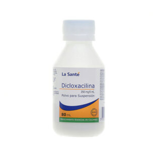 Dicloxacilina 250 Mg Suspensión 80 Ml Ls