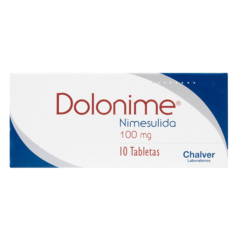Dolonime 100 Mg 10 Tabletas - Imagen 2