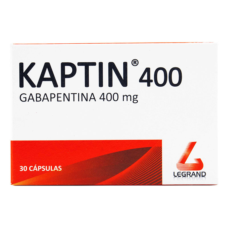 Kaptin 400 Mg 30 Cápsulas (A)(P)15840(Sc) - Imagen 2
