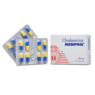 Clindamicina 300 Mg 24 Cápsulas Mp