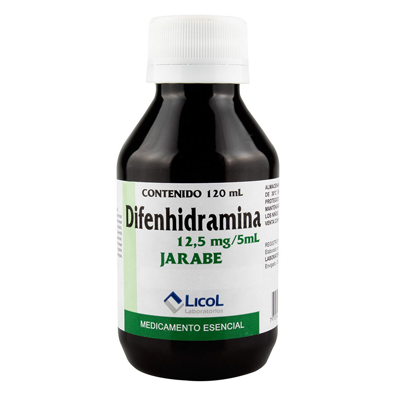 Difenhidramina Jarabe 120 ml Lc