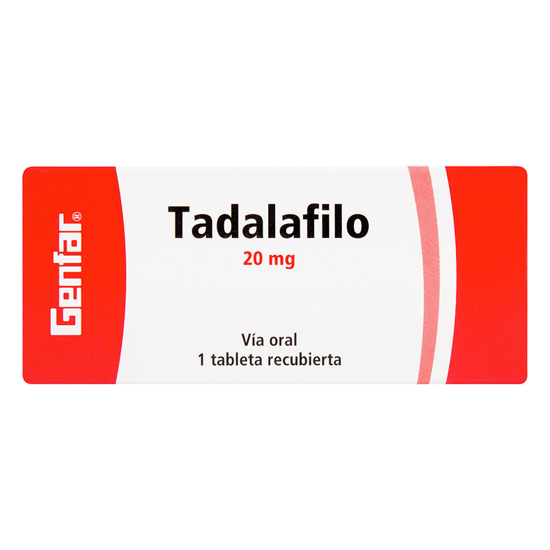 Tadalafilo 20 Mg 1 Comprimido Gf - Imagen 2