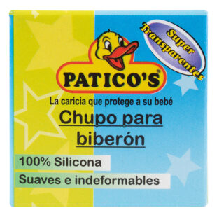 Chupo Paticos Silicona 1 Unidades