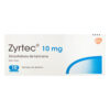Zyrtec 10 Mg 10 Tabletas