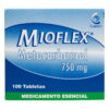 Mioflex 750 Mg 100 Tabletas