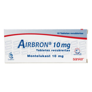 Airbron 10 Mg 10 Tabletas(M)20958