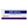 Rifabac 200 Mg 12 Tabletas