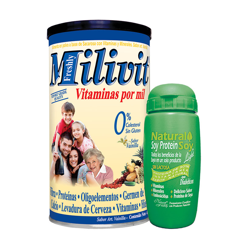 Milivit Vainilla 400 Gr+Botilito