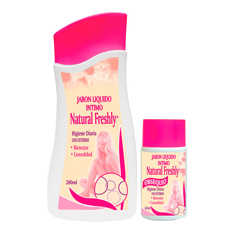 Jabon Intimo Natural Freshly 280 Ml+Jab