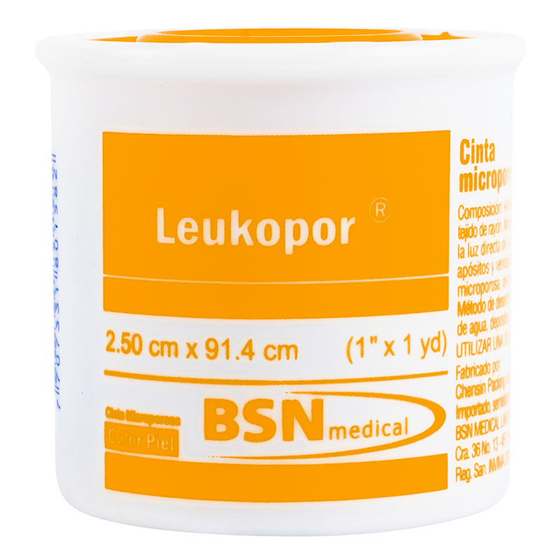 Micropore Leukopor Piel1X1 12 Uds