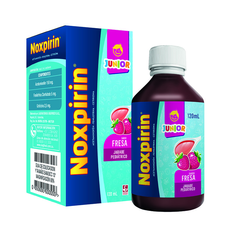 Noxpirin Junior F Jbe 120 Ml - Imagen 2