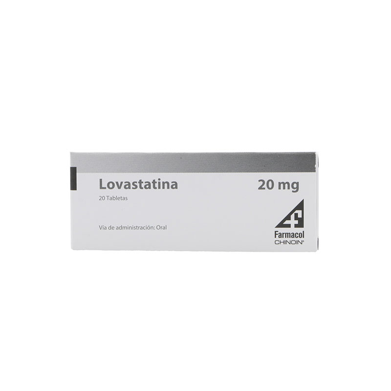 Lovastatina 20 Mg 20 Tabletas - Imagen 2