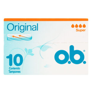 Tampones Ob Súper Digital Pack 10 Unidades