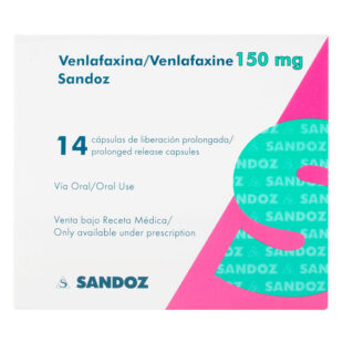 Venlafaxina 150 Mg 14 Cápsulas Sz