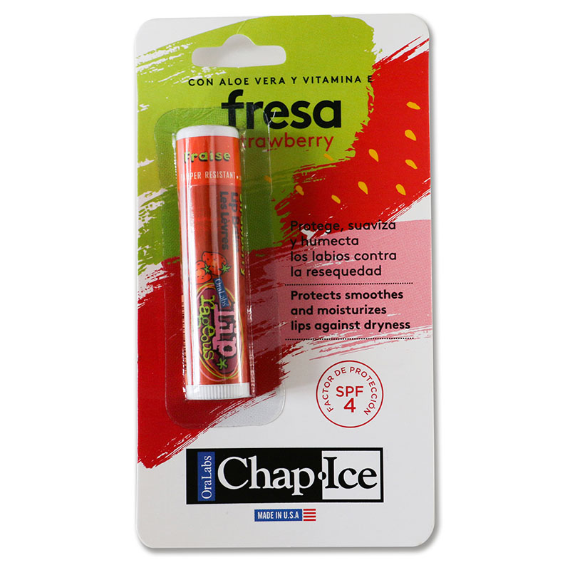 Protector Labial Chap Ice Fresa